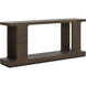 Hercules 71 X 14 inch Aged Brown Console Table